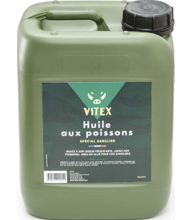 HUILE AUX POISSONS - JERRICAN DE 5 LITRES