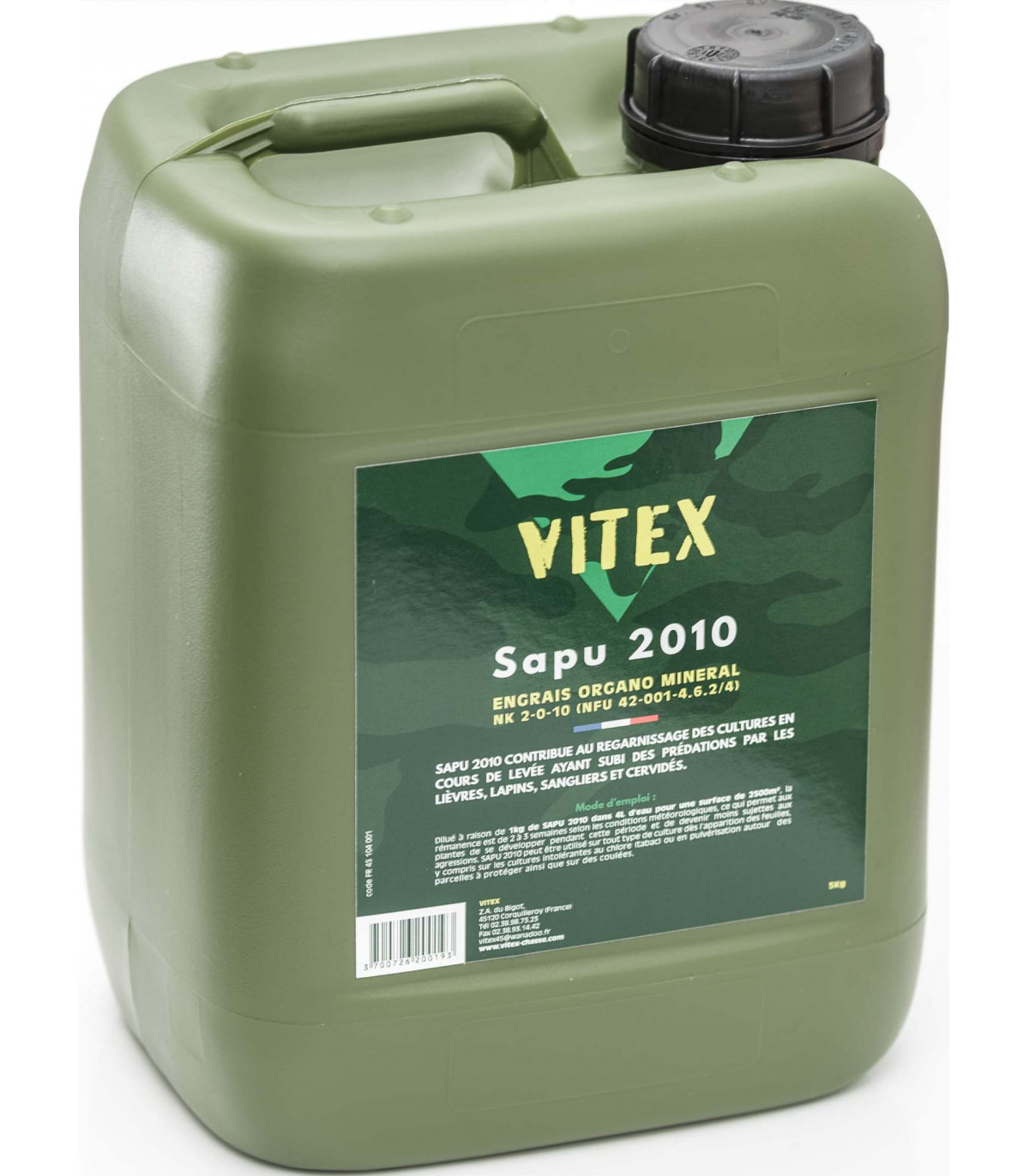 repulsif sanglier vitex sapu 5 litres : : Jardin