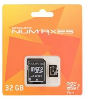 CARTE MICRO SD 32Gb